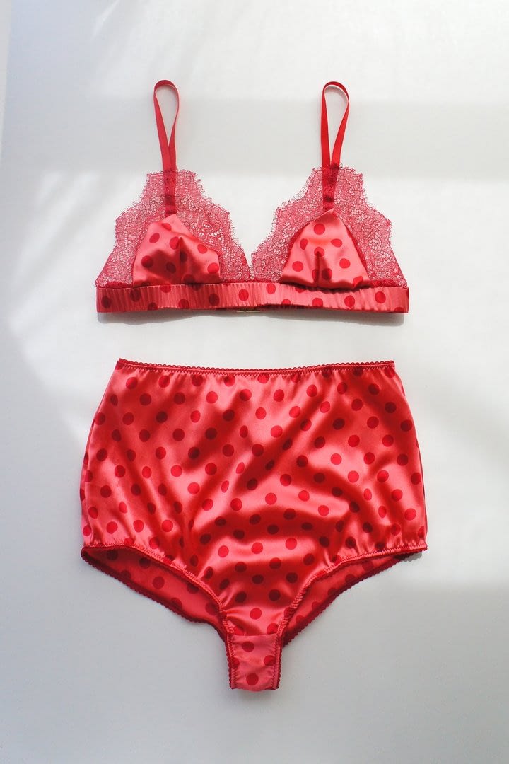 Ropa interior roja para Nochevieja